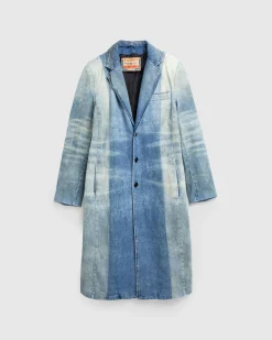Fashion Diesel Denim Coat Medium blue