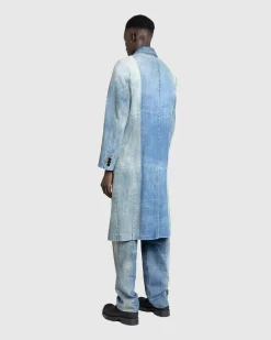 Fashion Diesel Denim Coat Medium blue