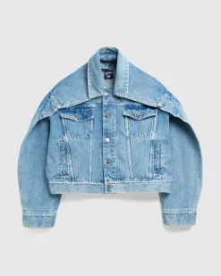 Sale Jean Paul Gaultier Denim Jacket Light Blue lightblue