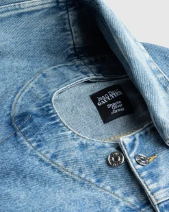Sale Jean Paul Gaultier Denim Jacket Light Blue lightblue