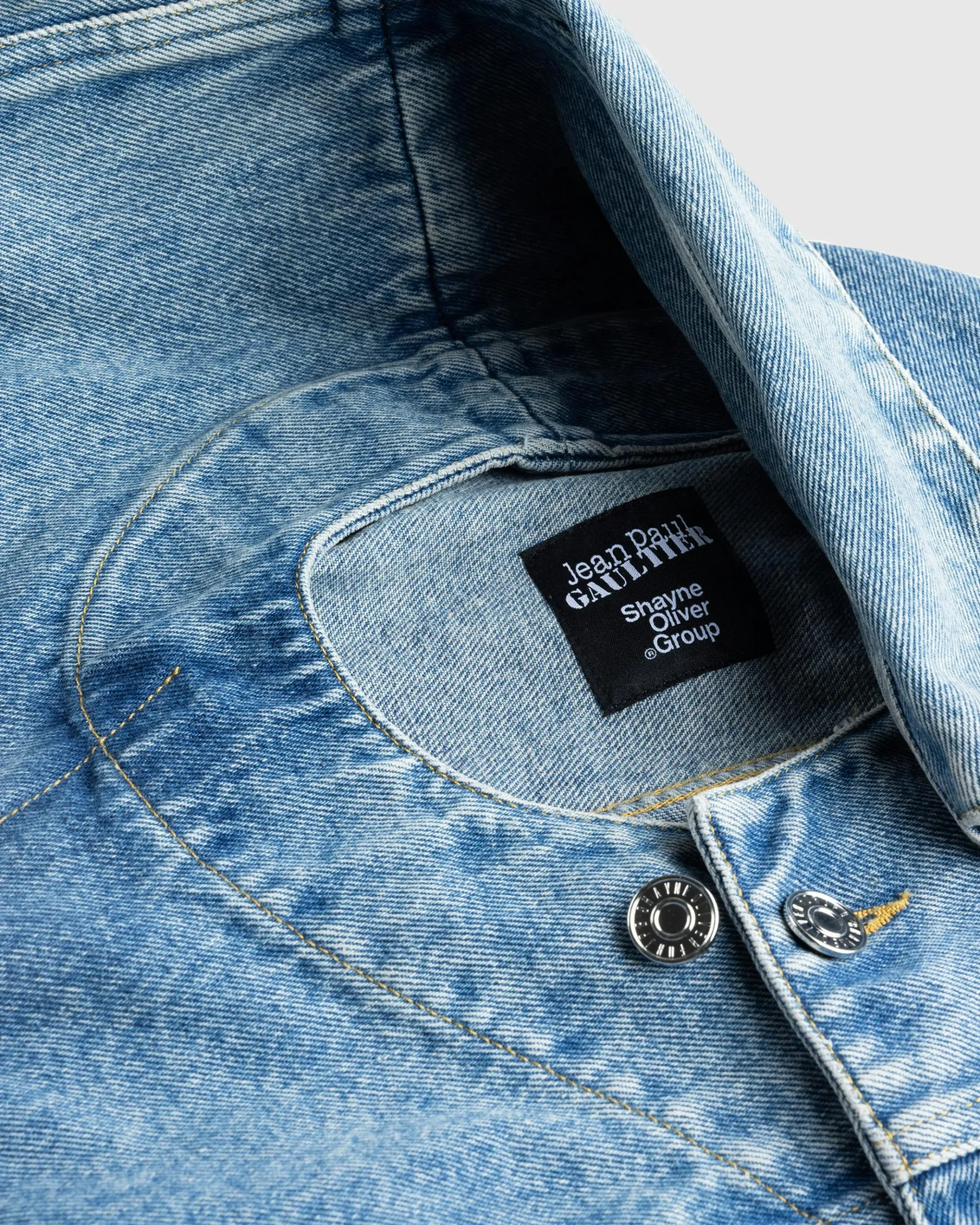 Sale Jean Paul Gaultier Denim Jacket Light Blue lightblue