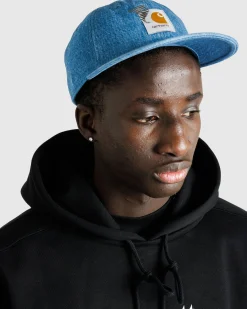 Discount Carhartt WIP Denim 6-Panel Cap blue