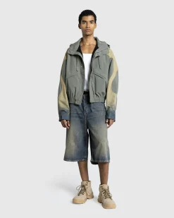 Online Acne Studios Denim Shorts Dark Blue darkblue