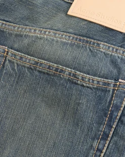 Online Acne Studios Denim Shorts Dark Blue darkblue
