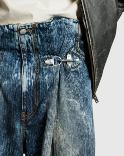 Clearance Acne Studios Denim Trousers Stone Grey stonegrey