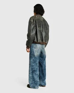 Clearance Acne Studios Denim Trousers Stone Grey stonegrey