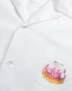 Shop Café de Flore Dessert Shirt white