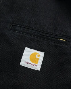 Shop Carhartt WIP Detroit Jacket Black/Aged Canvas