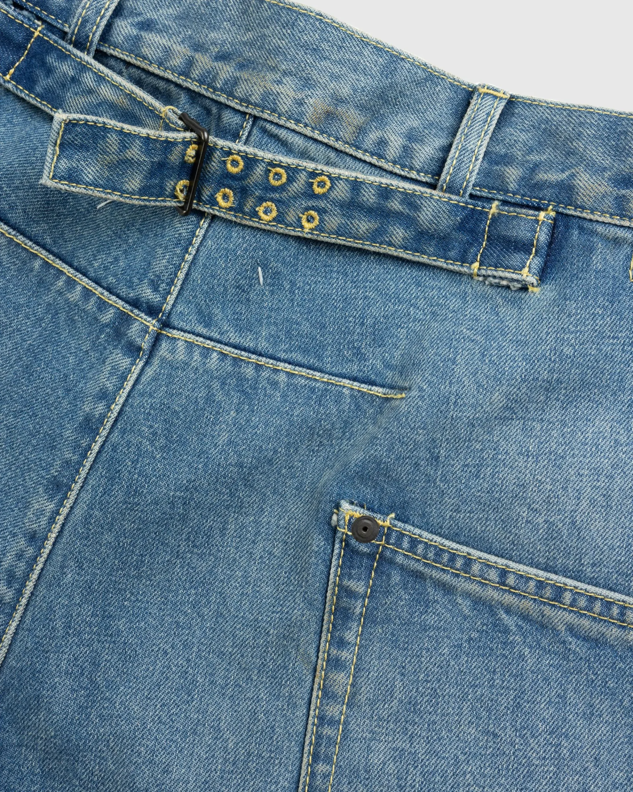 Hot Maison Margiela Diagonal Seam Jeans Medium Blue mediumblue