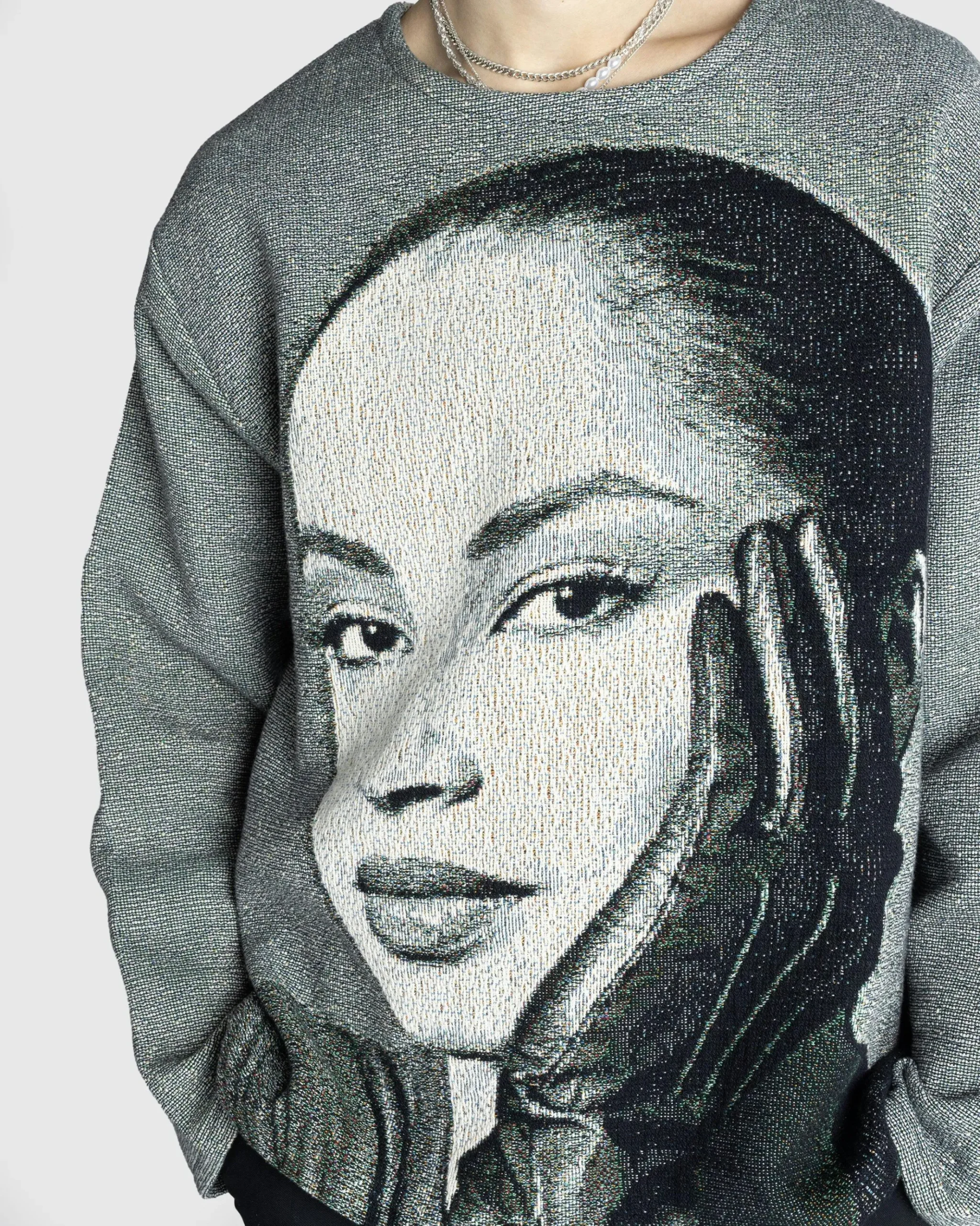 Best Sale KNITWRTH Diamond Life Knit Sweater Multi grey