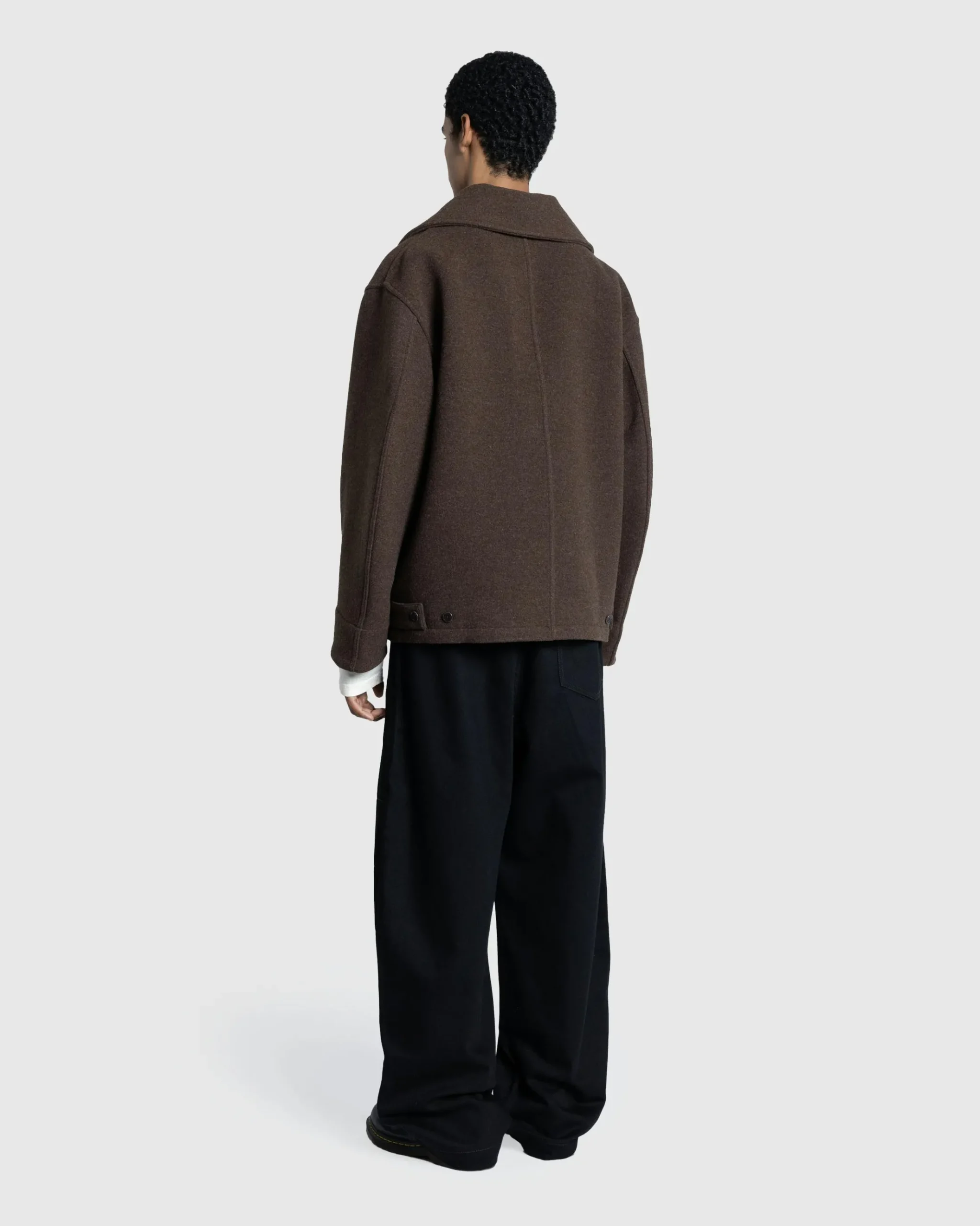 Flash Sale Lemaire Dispatch Peacoat Brown Chine brownchine