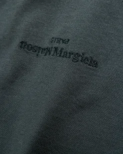 Flash Sale Maison Margiela Distorted Logo T-Shirt Washed Black washedblack/tonalembroidery