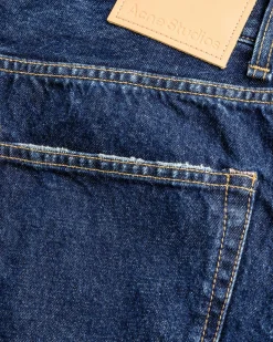Hot Acne Studios Distressed Denim Shorts Mid Blue midblue