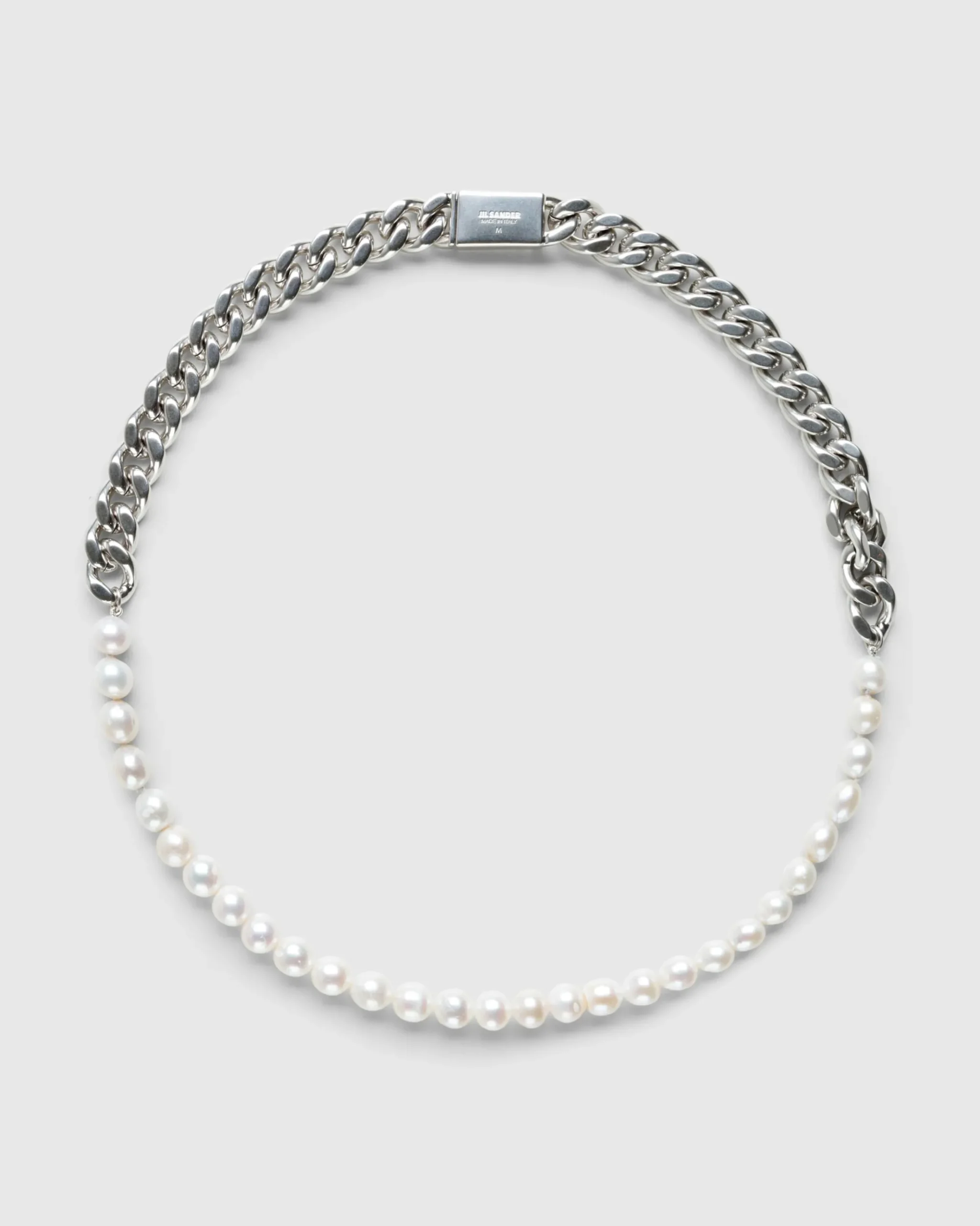 Sale Jil Sander DM7 Necklace silver