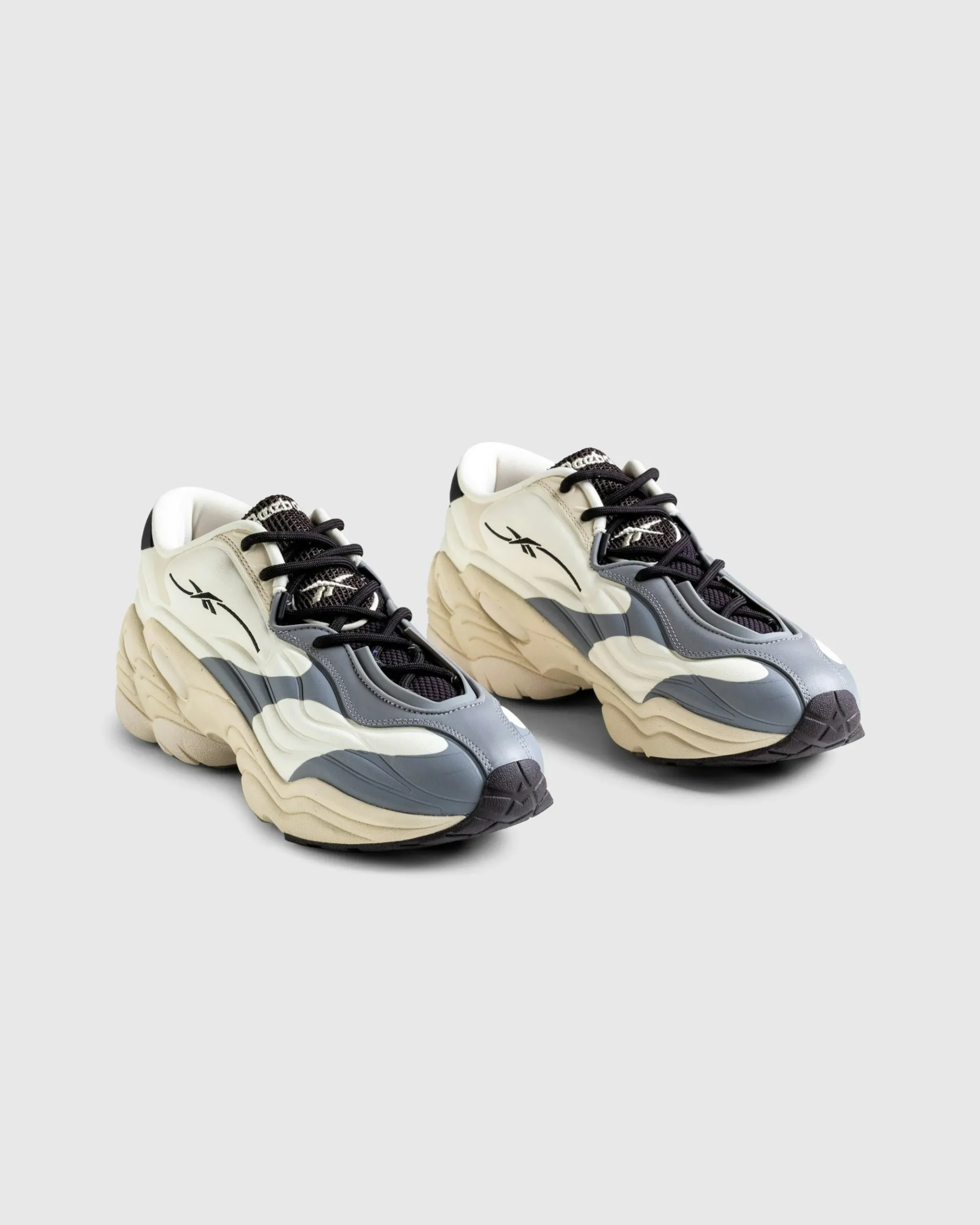 New Reebok LTD DMX Run 6 Modern Cream Gray creamgrey