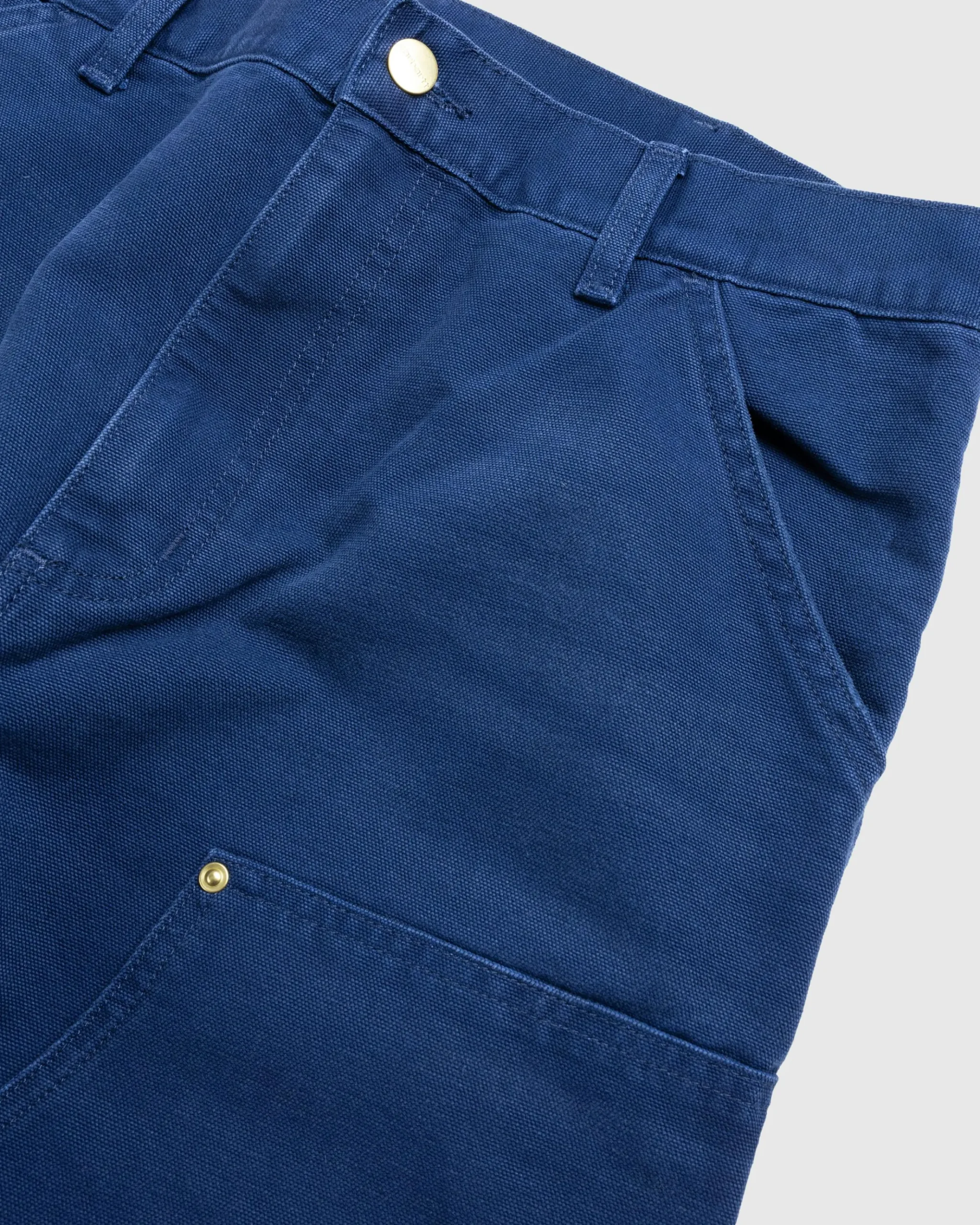 Shop Carhartt WIP Double Knee Pant Air Force Blue/Aged Canvas airforceblue/agedcanvas