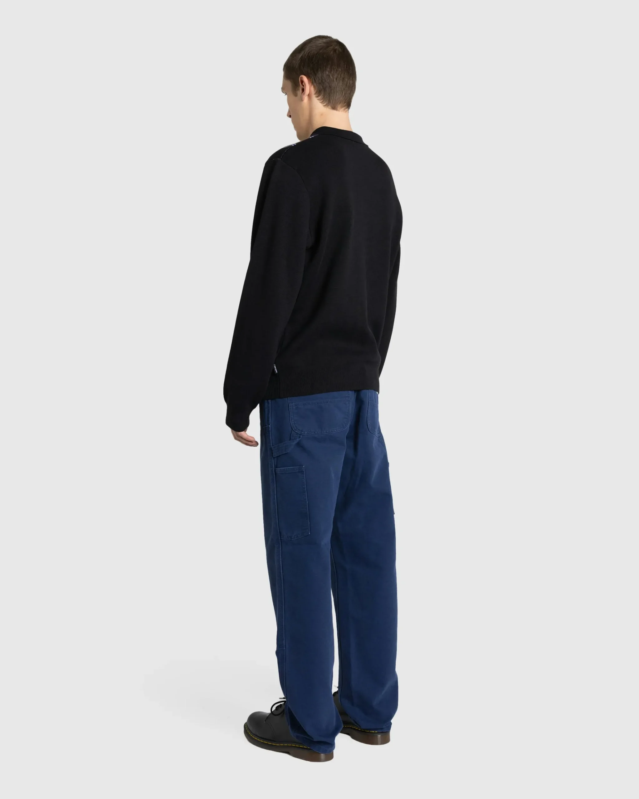 Shop Carhartt WIP Double Knee Pant Air Force Blue/Aged Canvas airforceblue/agedcanvas