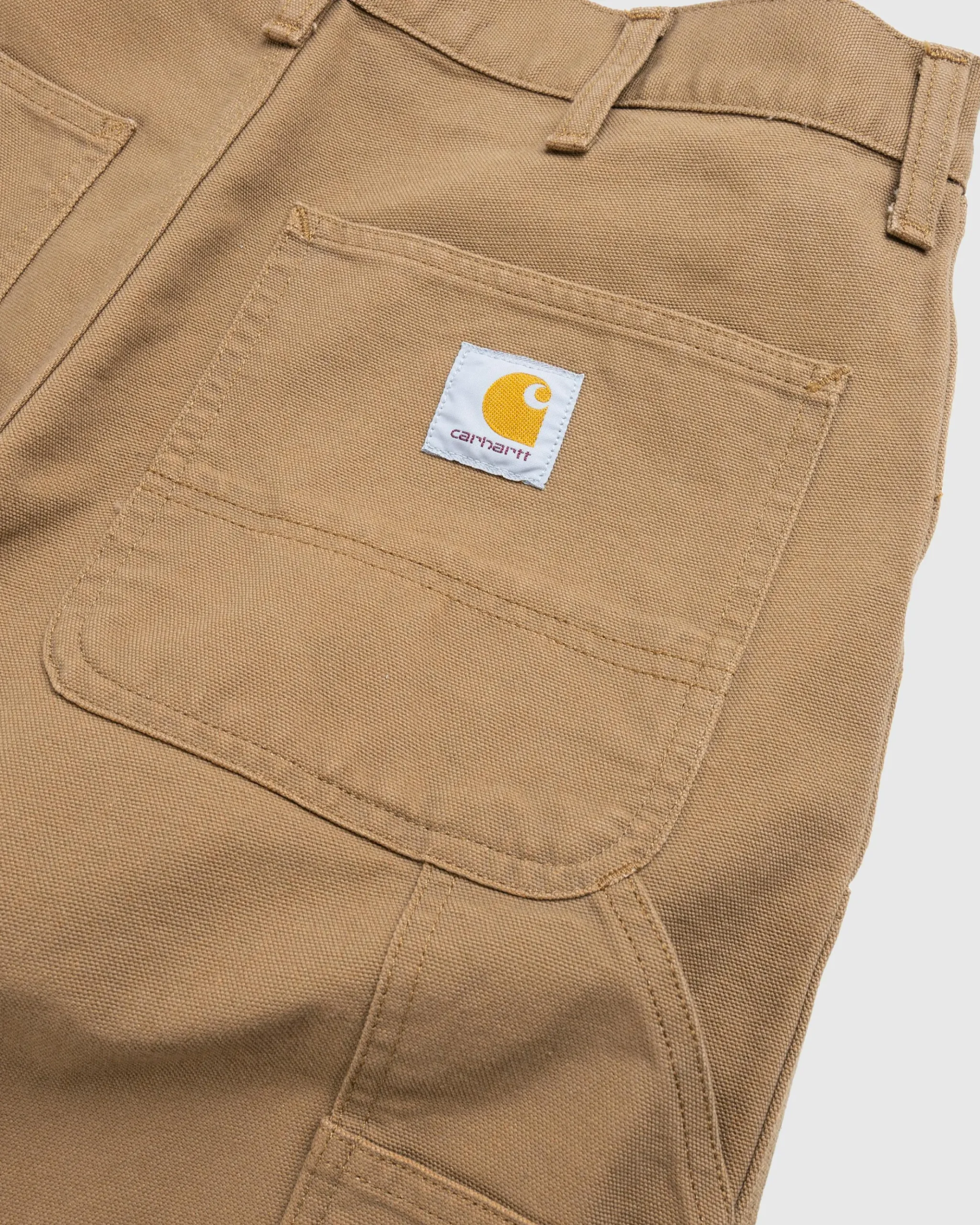 Shop Carhartt WIP Double Knee Pant Hamilton Brown/Rinsed hamiltonbrown/rinsed