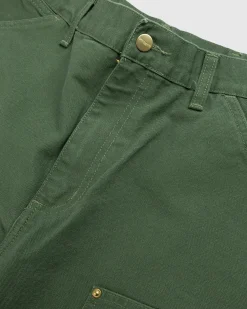 Sale Carhartt WIP Double Knee Pant tarragon/rinsed