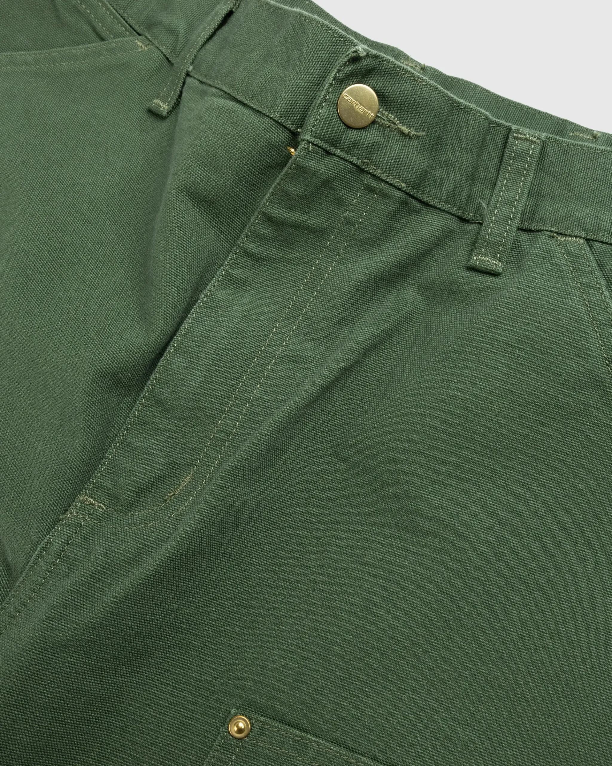 Sale Carhartt WIP Double Knee Pant tarragon/rinsed