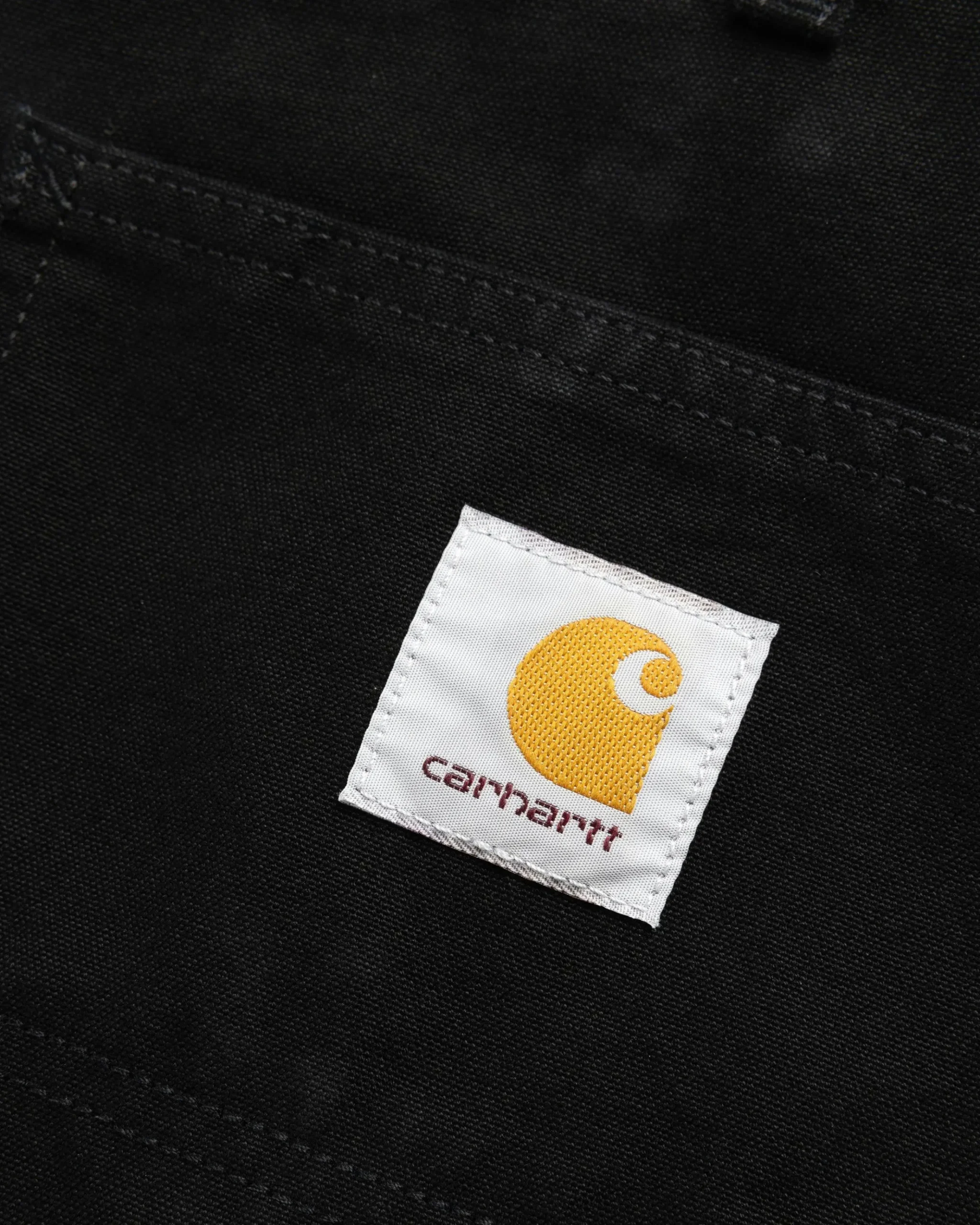 Flash Sale Carhartt WIP Double Knee Short black/rinsed