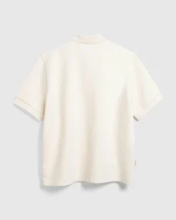 Flash Sale Lacoste Double-Faced Piqué Polo Shirt eggshell