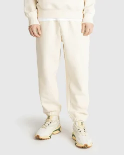 Fashion Lacoste Double-Faced Piqué Sweatpants eggshell