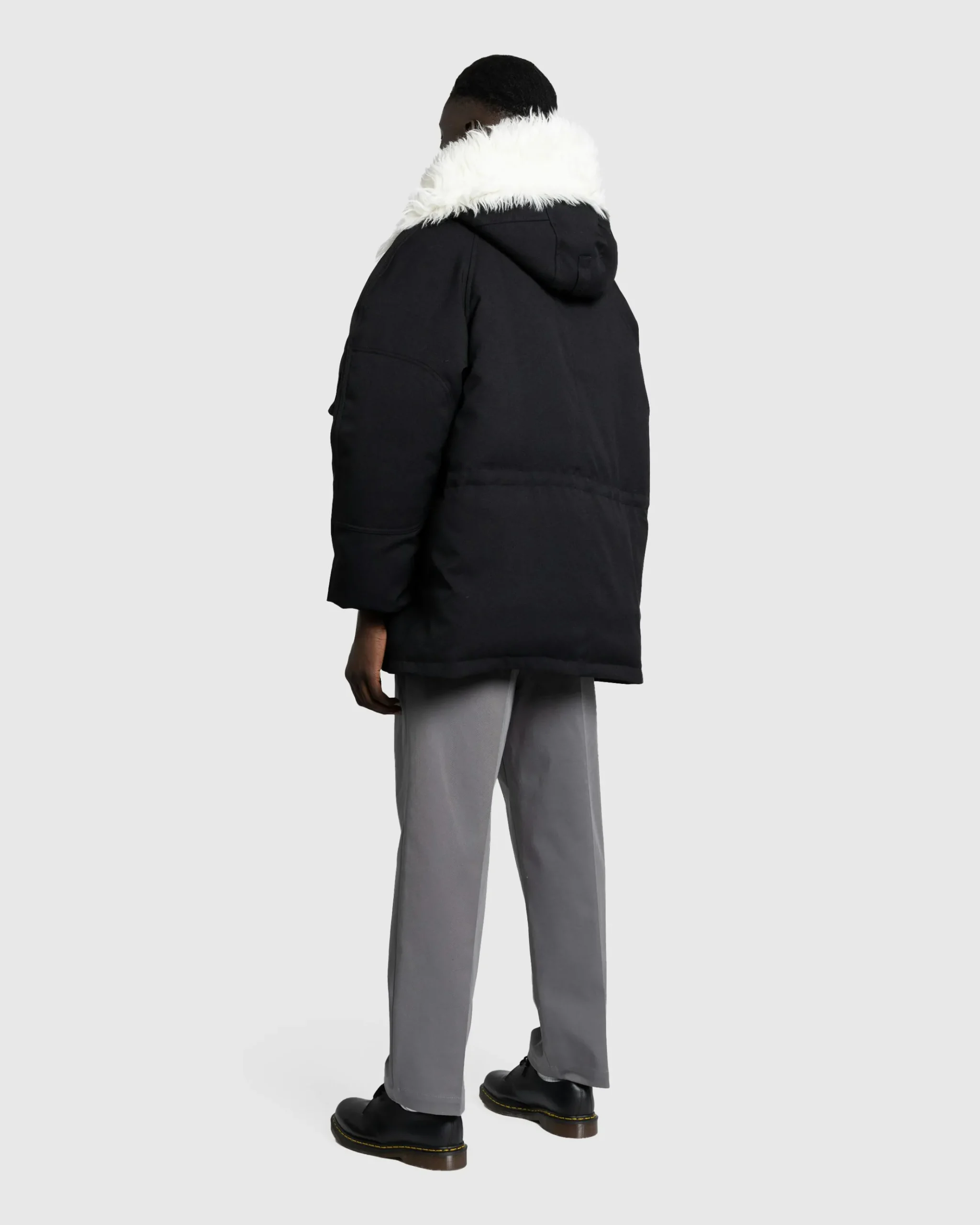 Shop Jil Sander Down Sport Coat black