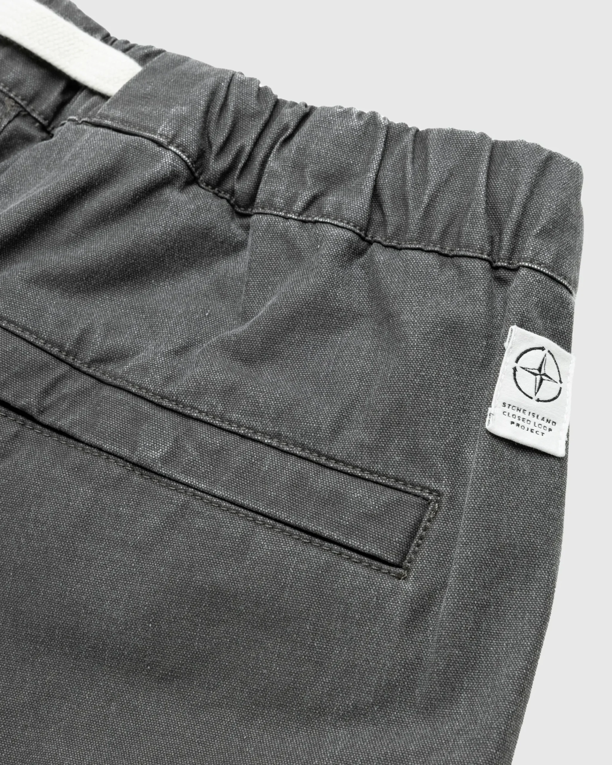 Hot Stone Island Drawstring Pants Lead Grey leadgrey