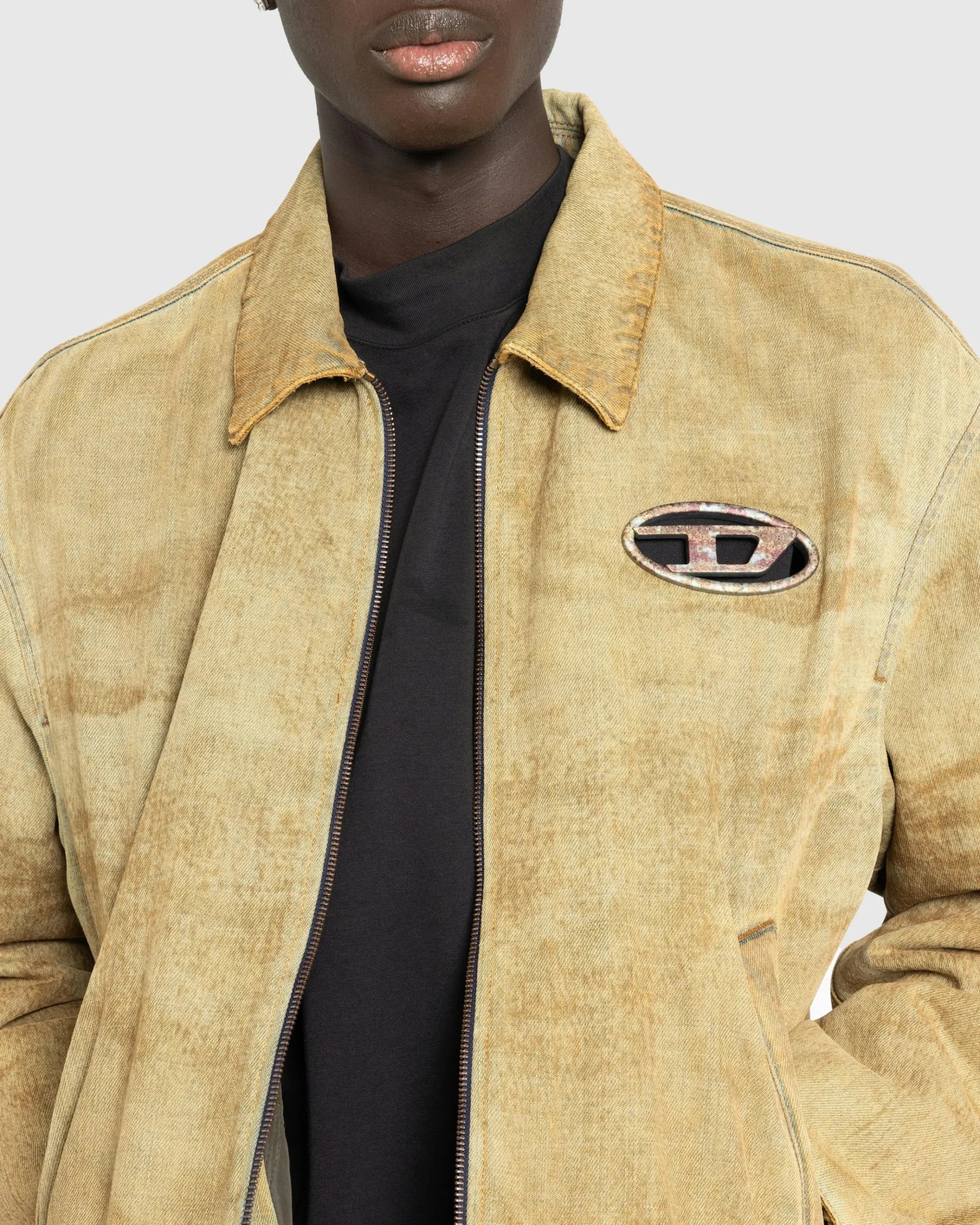 Cheap Diesel D-Stack-FSF Jacket Sand blue
