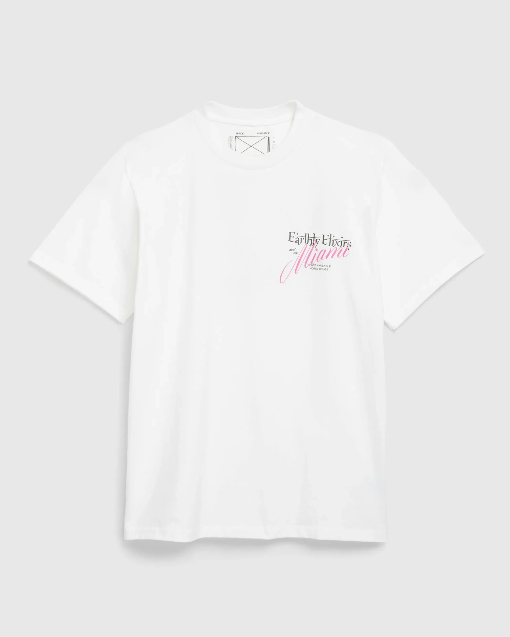 Outlet Space Available Studio Earthily Elixirs T-Shirt white