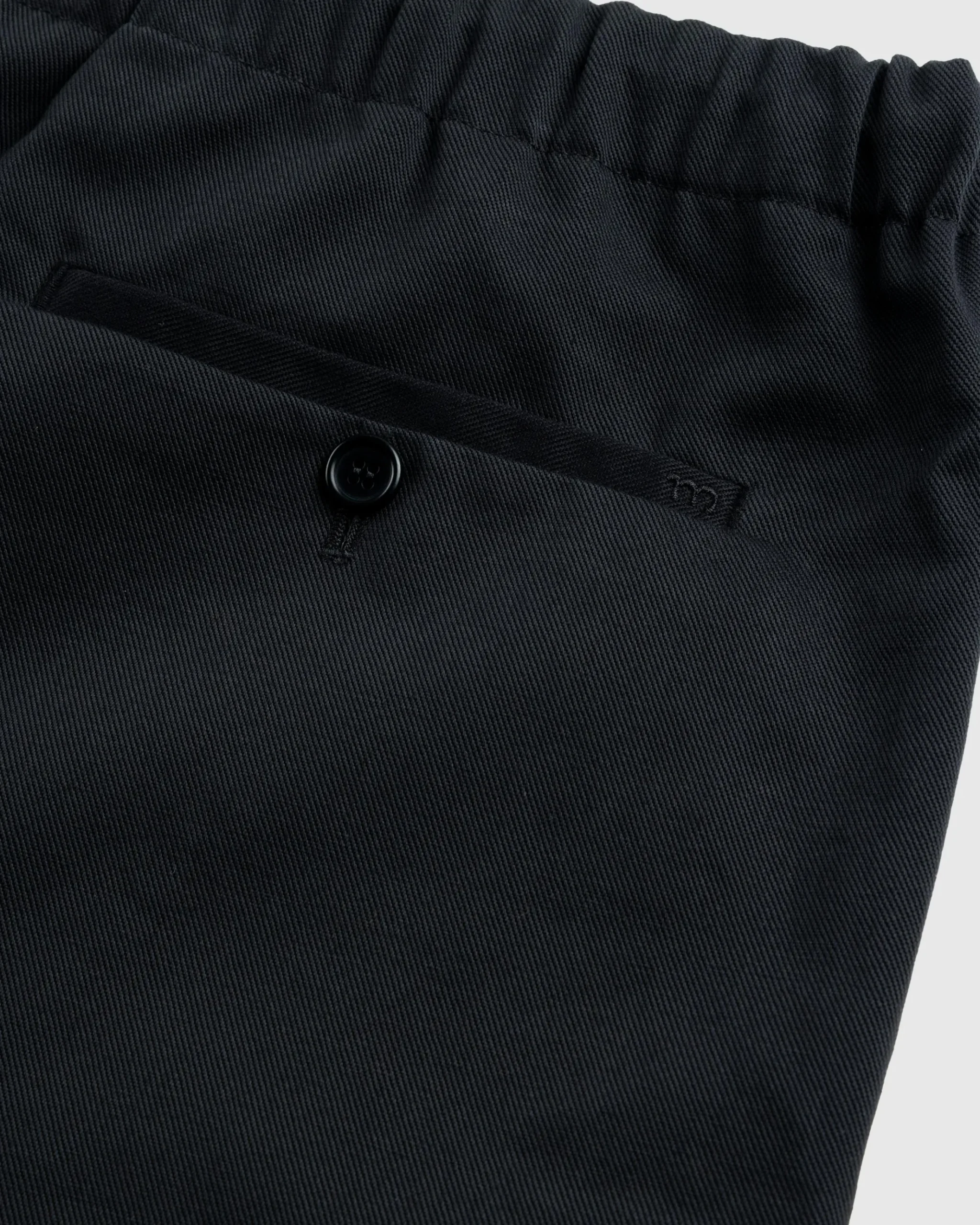 Outlet Meta Campania Collective Ed Unlined Midweight Cotton Drawstring Trousers black