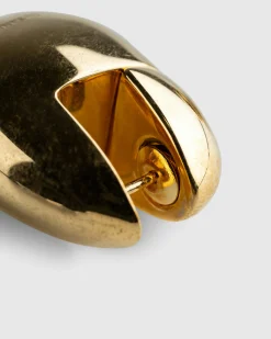Fashion Jil Sander EM1 Earrings 2 gold