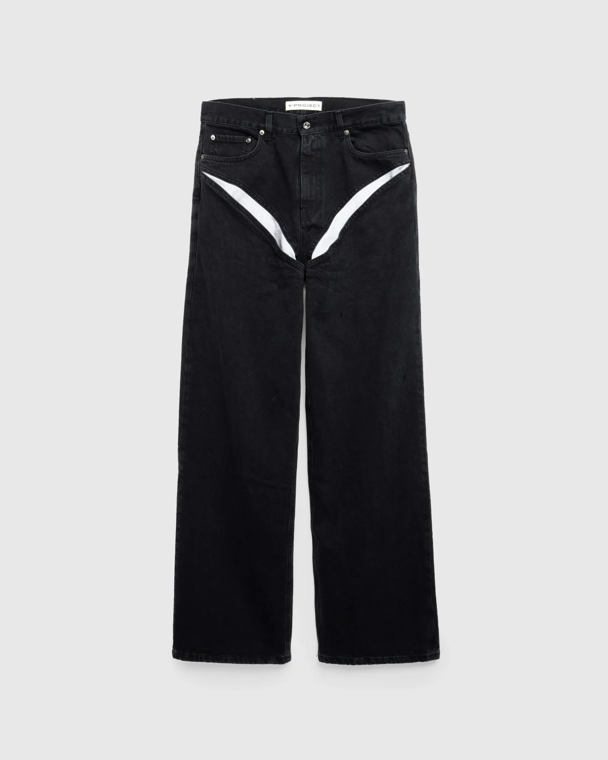 Best Y/Project Evergreen Cut Out Jeans Evergreen Black evergreenblack