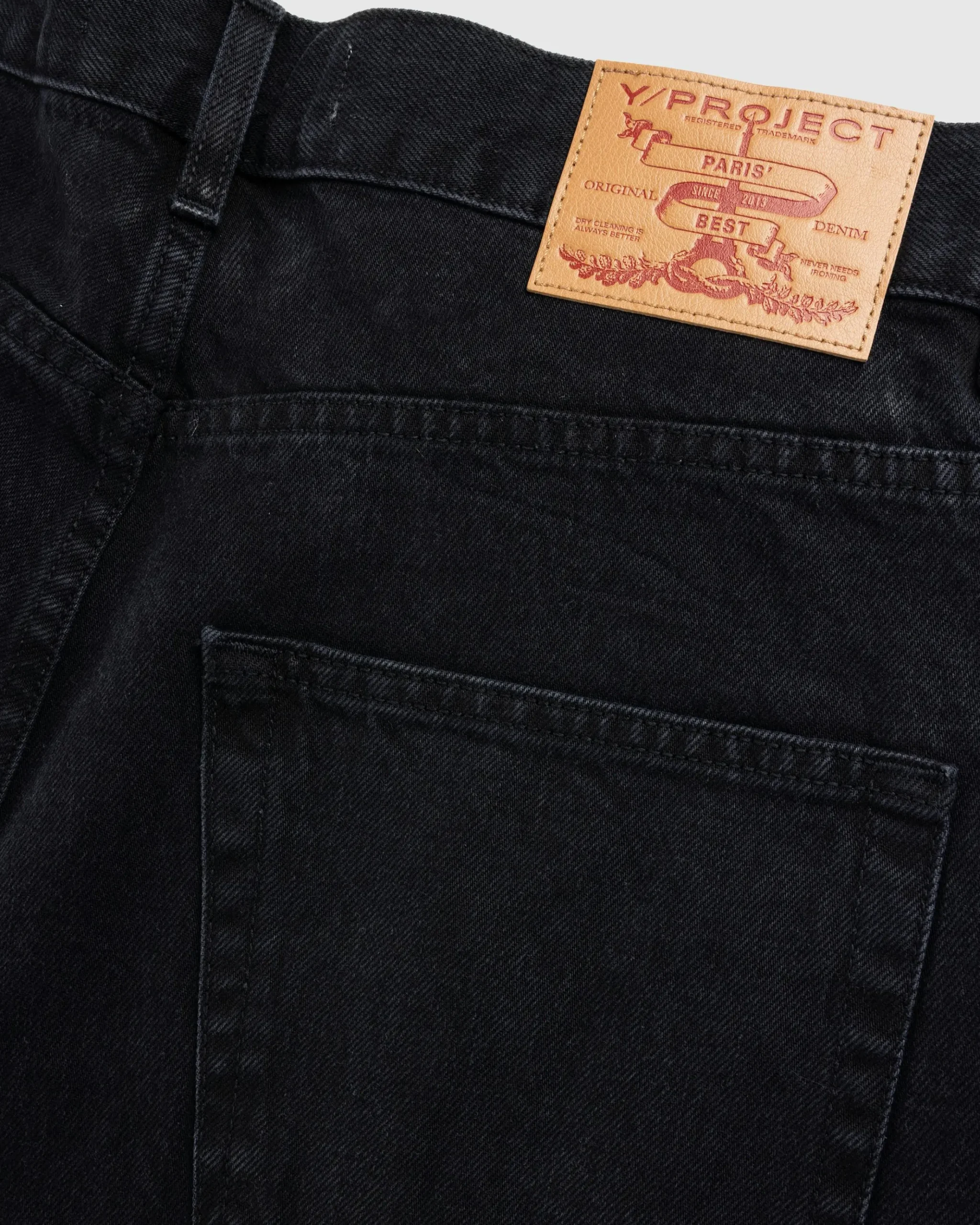 Best Y/Project Evergreen Cut Out Jeans Evergreen Black evergreenblack
