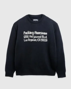 Cheap Fucking Awesome FA Hollywood Sweater black