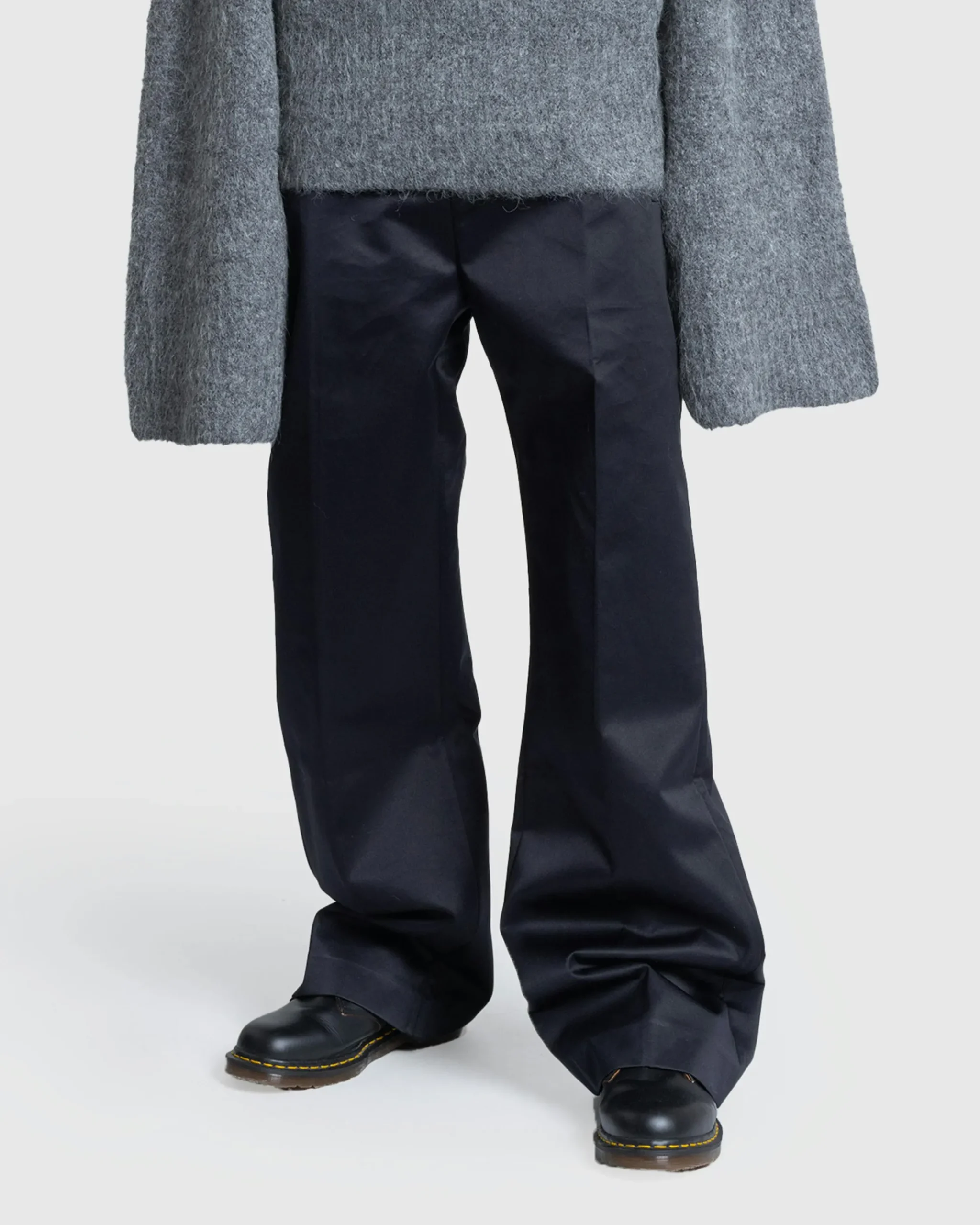 Outlet Entire Studios Father Suiting Pant Black Sateen blacksateen
