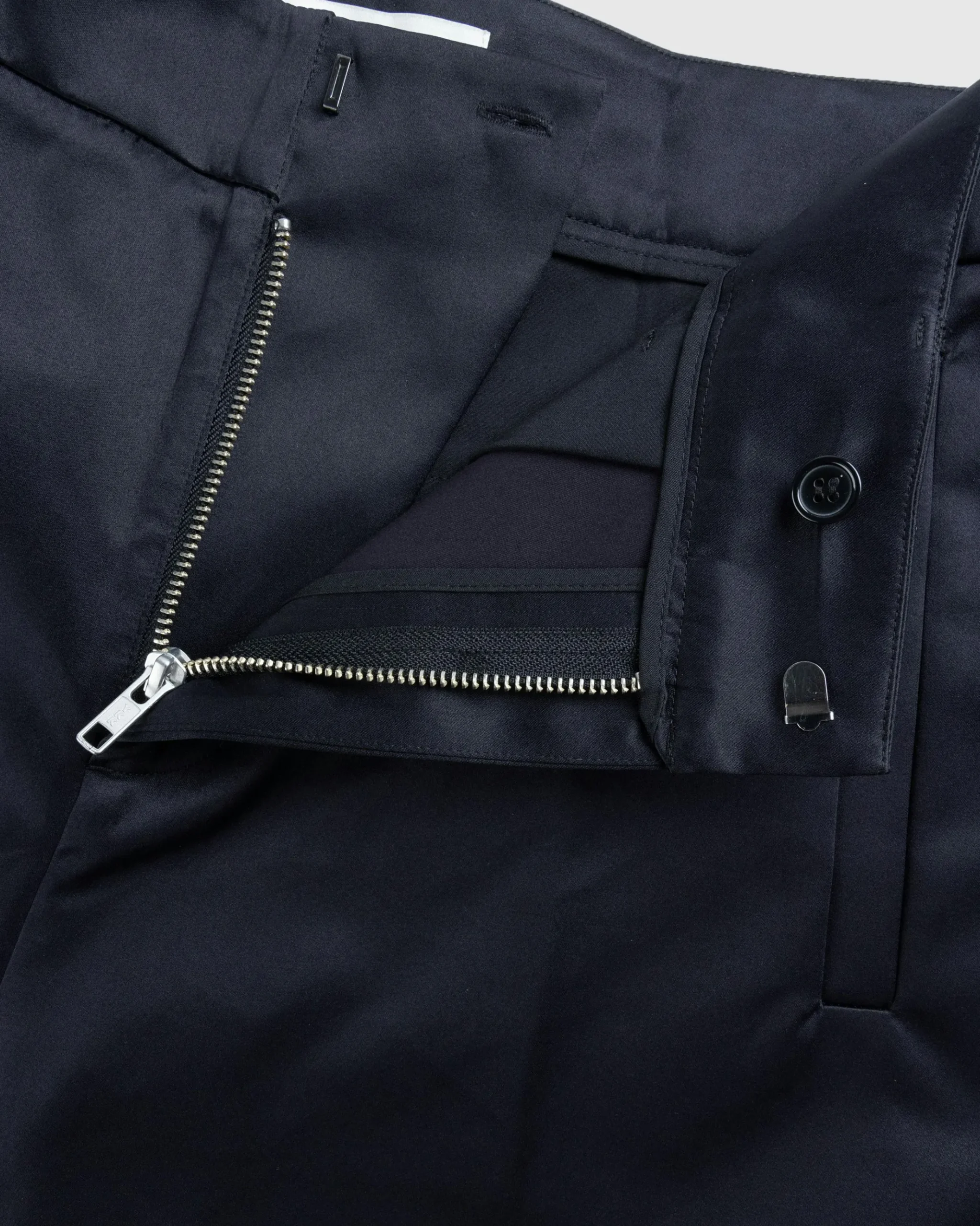 Outlet Entire Studios Father Suiting Pant Black Sateen blacksateen