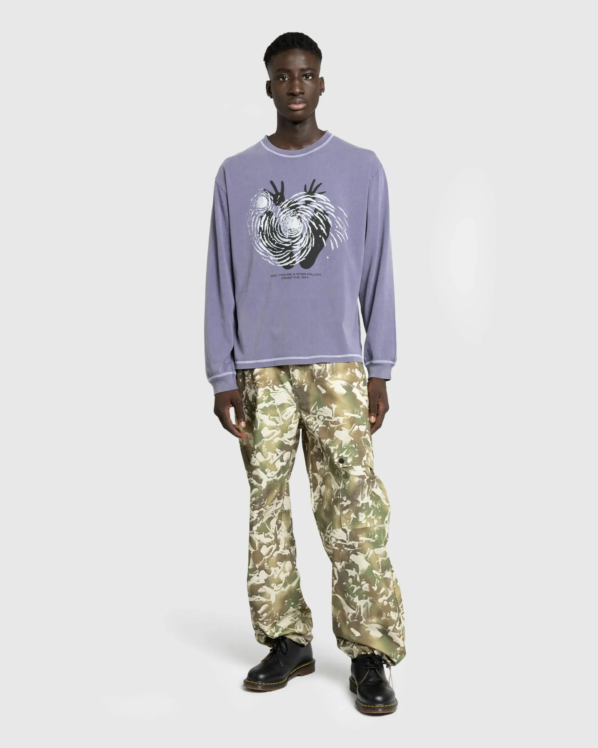 Best Carne Bollente Fell From The Sky Long-Sleeve lavender