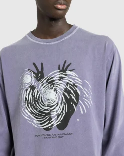 Best Carne Bollente Fell From The Sky Long-Sleeve lavender