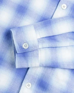 Hot Tekla Flannel Pyjamas Shirt Light Blue Plaid lightblueplaid