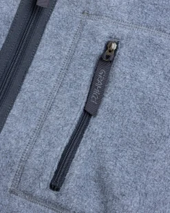 New Gramicci Fleece Cardigan Zip-Up Heather Charcoal heathercharcoal