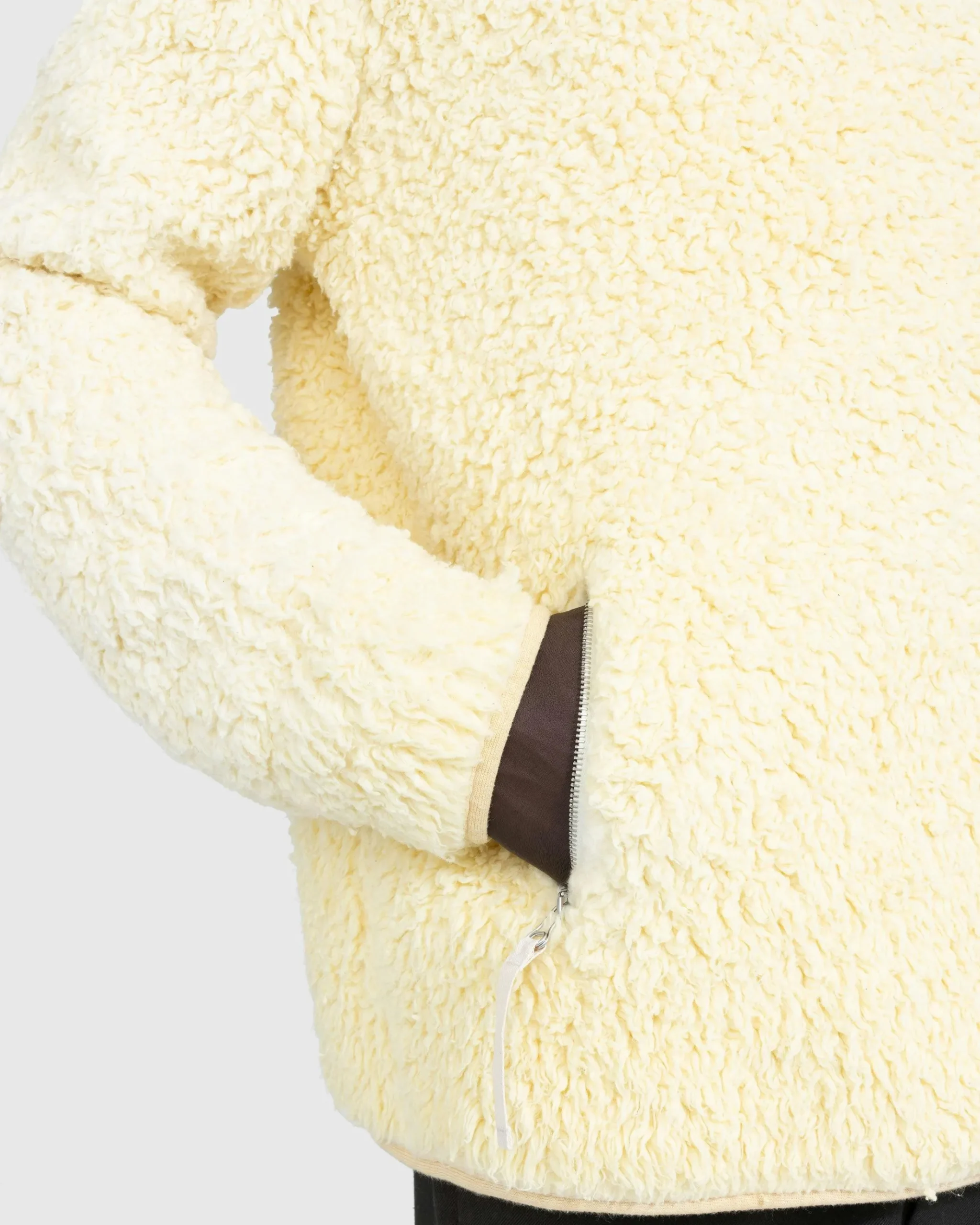 Hot Jil Sander Fleece Hoodie lemon