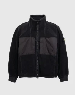 Best Stone Island Fleece Jacket Lead Grey leadgrey