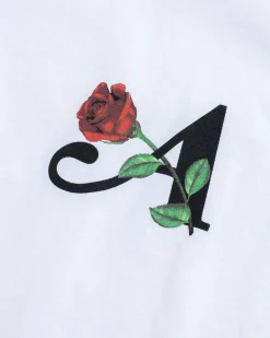 New Awake NY Flower A Tee white