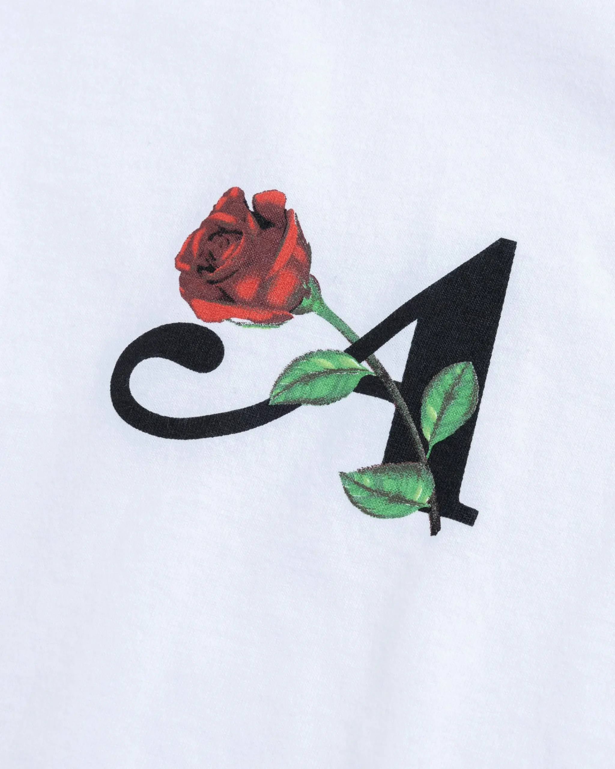 New Awake NY Flower A Tee white