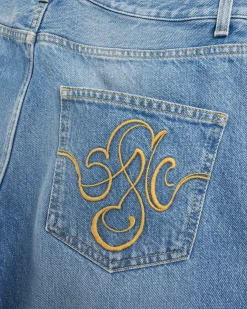 Discount Stockholm Surfboard Club Fog Denim Light Blue lightblue