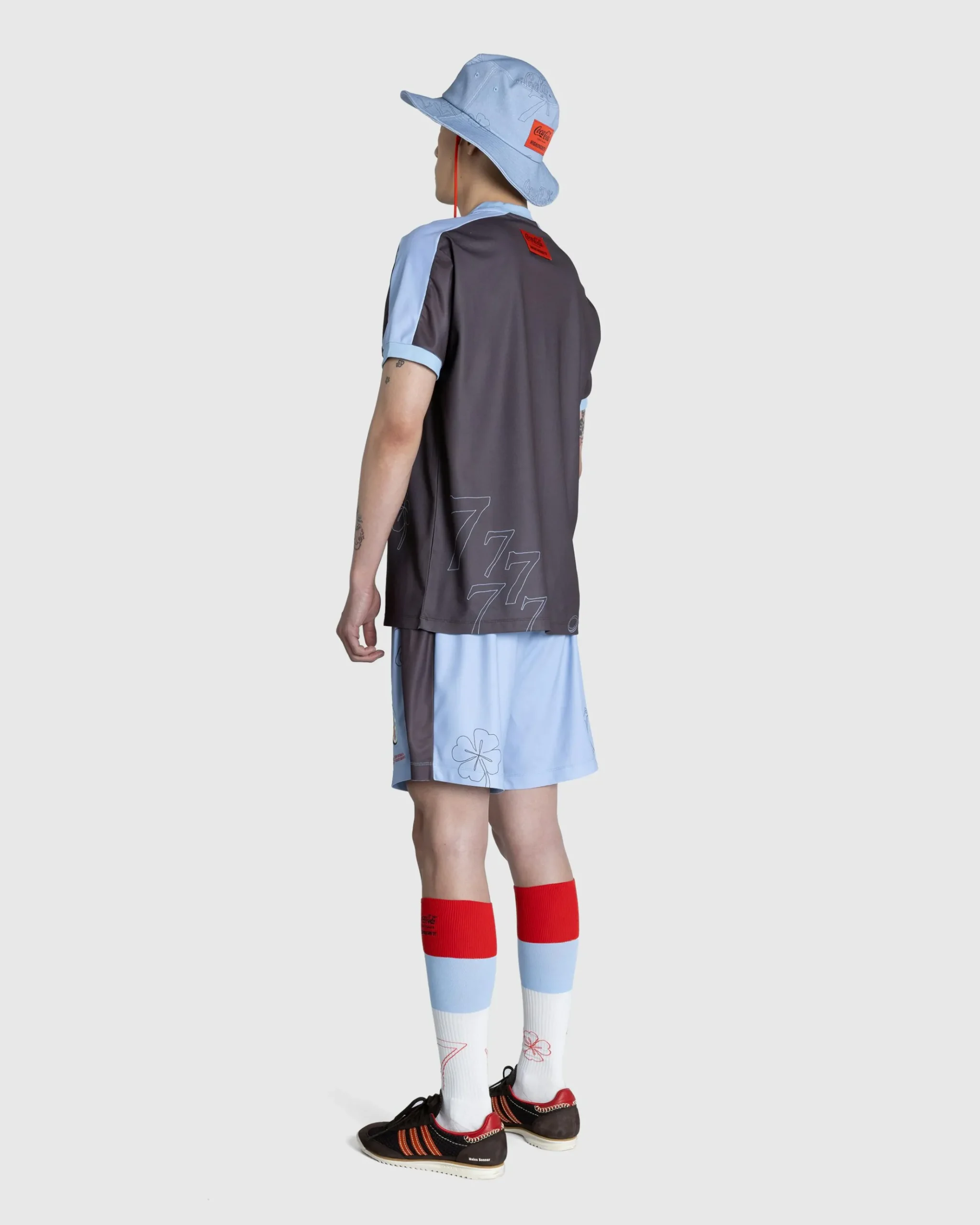 Sale Highsnobiety Football Shorts blue