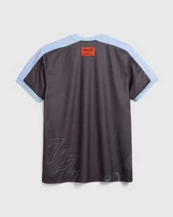 Clearance Highsnobiety Football Tee /Blue brown