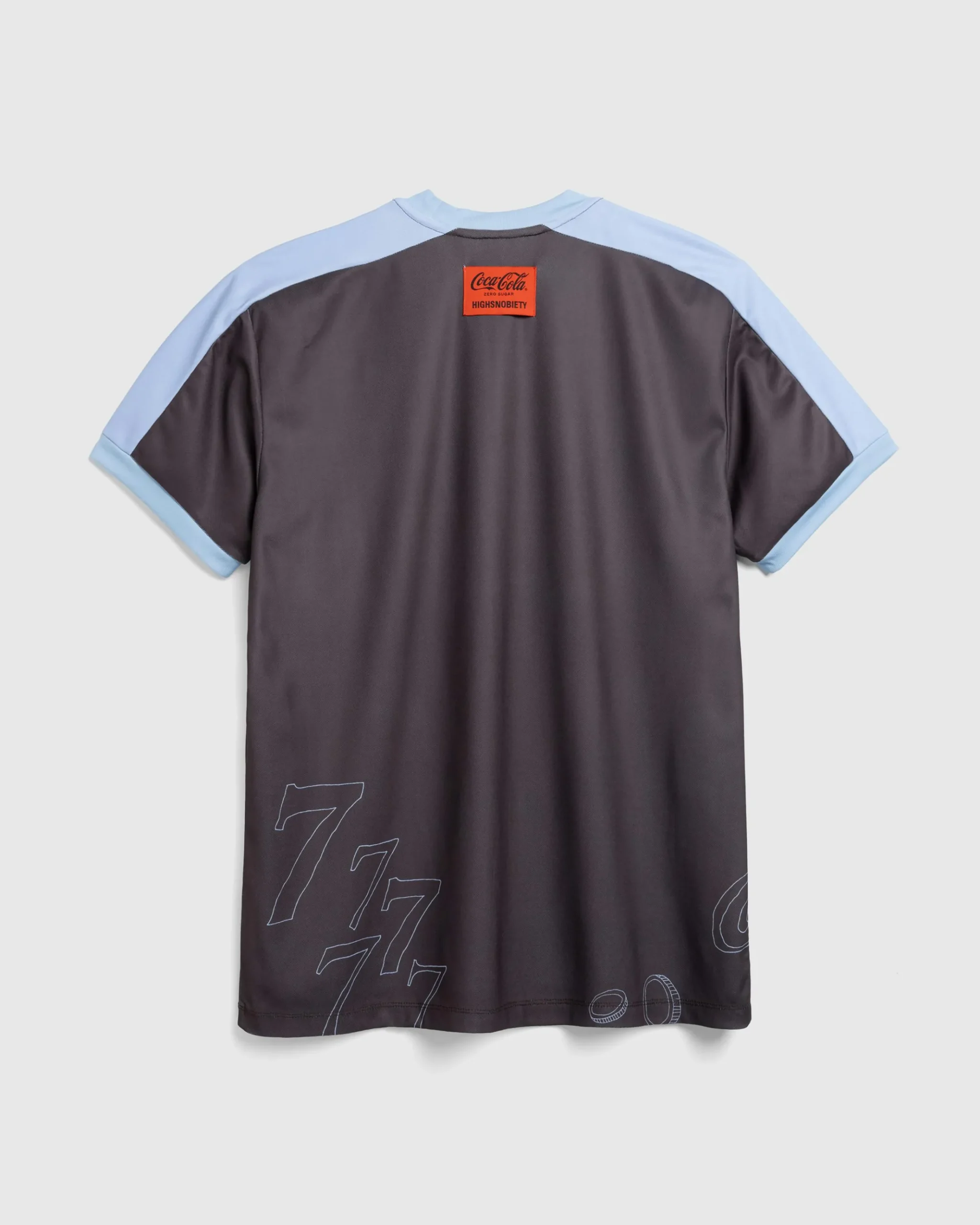 Clearance Highsnobiety Football Tee /Blue brown